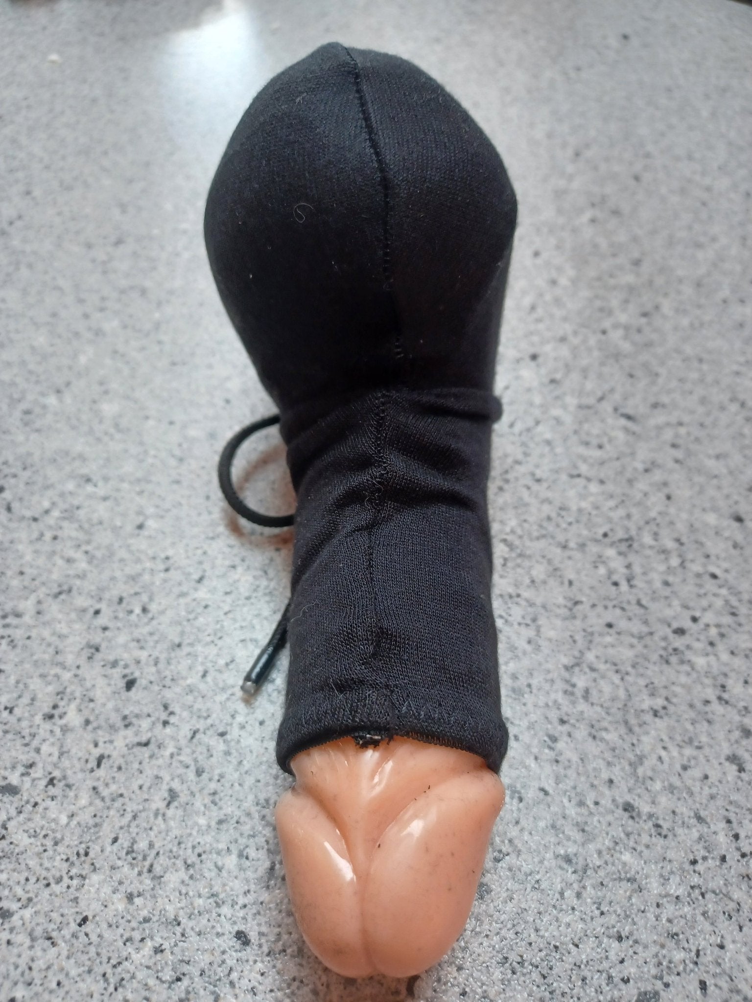 Penissocke schwarz Modal Lümmeltüte Juwelensäckchen Hodensack Willi Wärmer One - Sleeve - SEXSENSE
