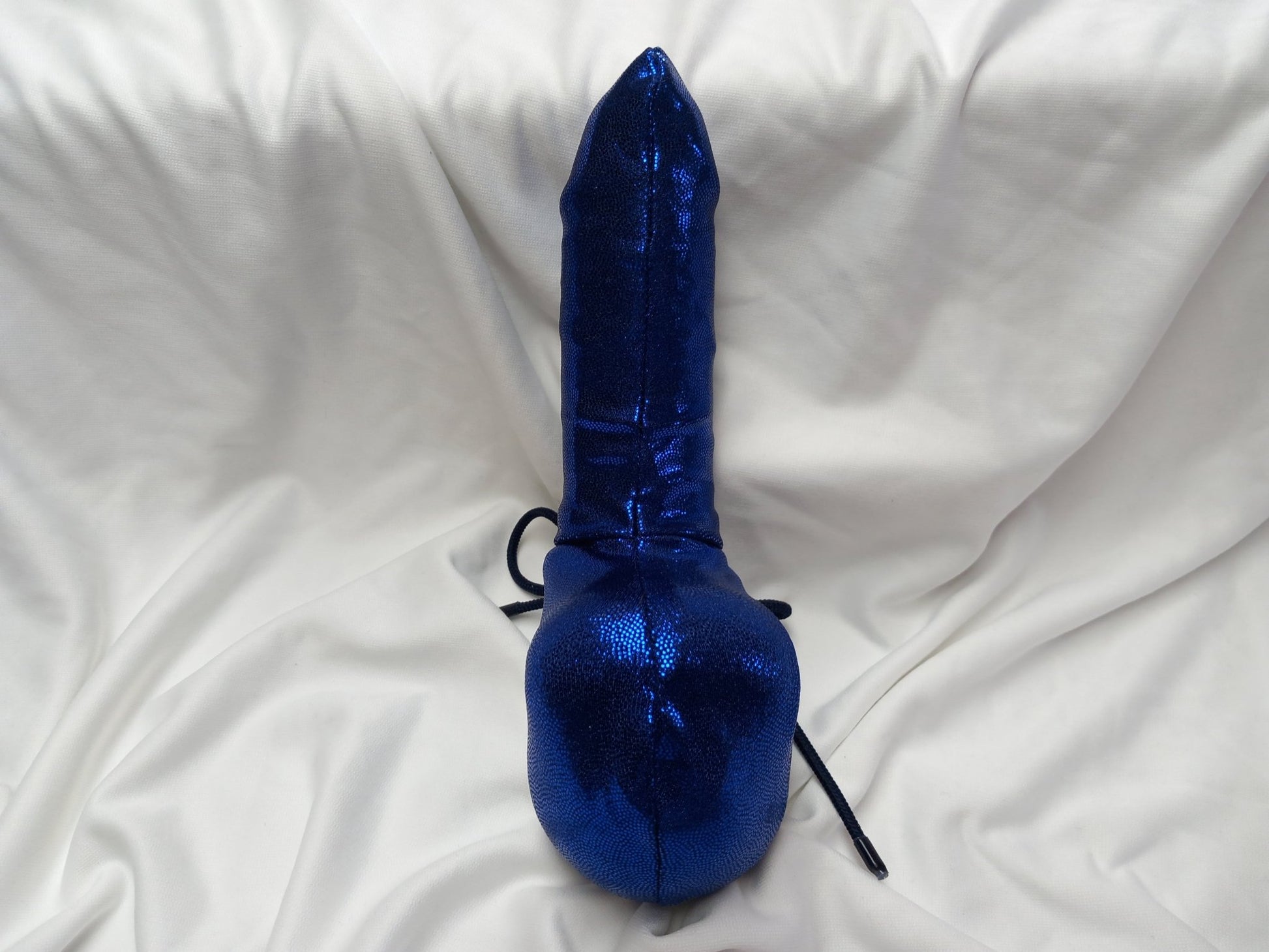 Penissocke Lümmeltüte Juwelensäckchen royalblau Metallic Willy - Pyjama Lollybag - SEXSENSE