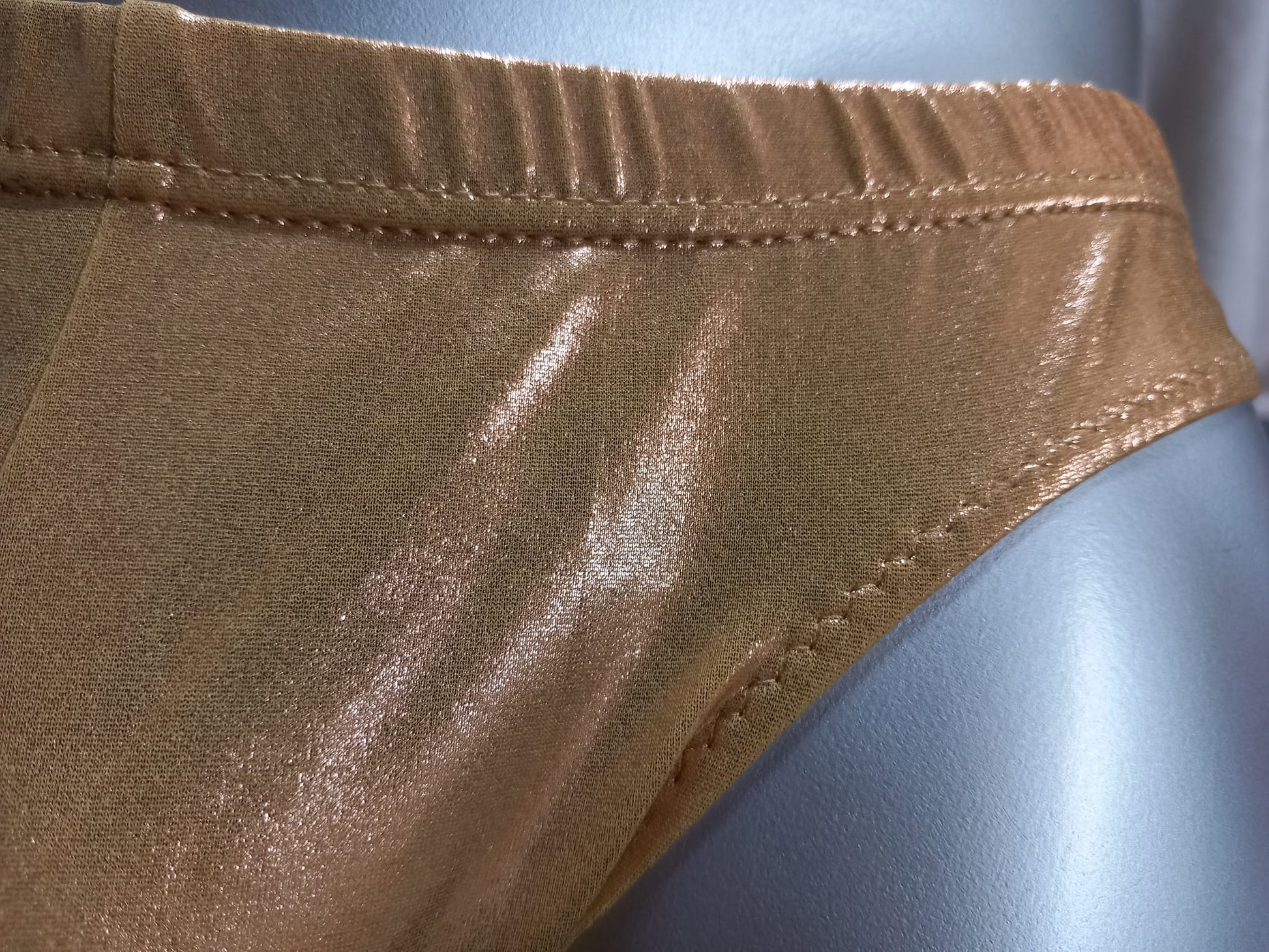 Slip Hipster open Butt Po offen Reizwäsche ouvert Herren metallic Lycra Dessous Unterwäsche Lingerie Gay Spielzeug adult - YourSensualSecrets