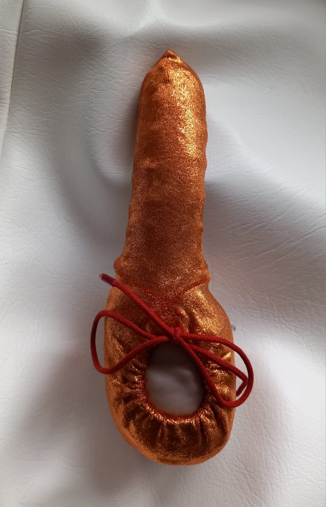 Onesleeve Penissocke Lümmeltüte Juwelensäckchen Kupfer Metallic Samt Willypyjama - SEXSENSE