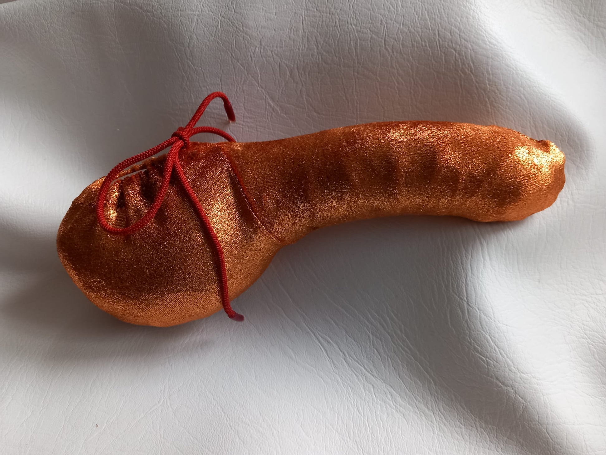Onesleeve Penissocke Lümmeltüte Juwelensäckchen Kupfer Metallic Samt Willypyjama - SEXSENSE