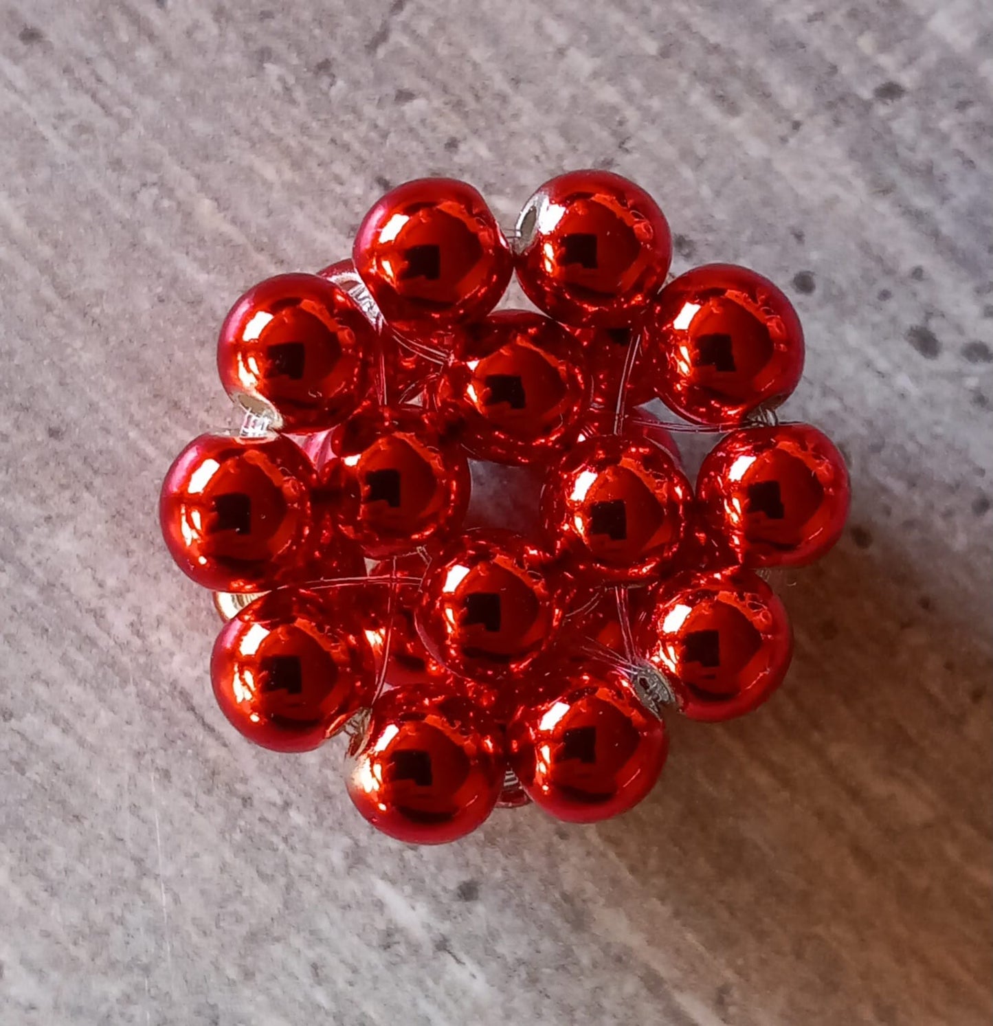 NEUHEIT Hämatit rot Klitoris Stimulator Clit - Drops intralabial Massage Bon Bon - SEXSENSE