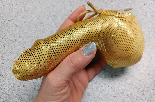 Penissocke Lümmeltüte Juwelensäckchen goldener Lycra Sleeve - SEXSENSE
