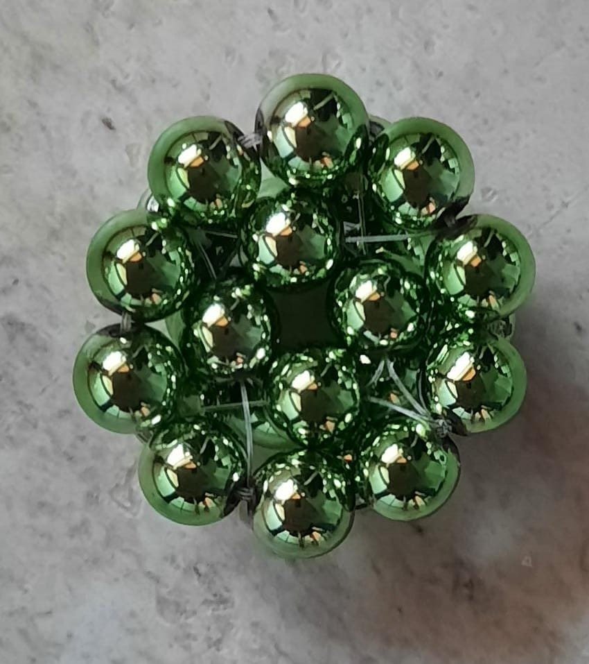 Clit - Drops intralabial NEUHEIT Klitoris Stimulator sinnliches Damenspielzeug in Hämatit grün - SEXSENSE