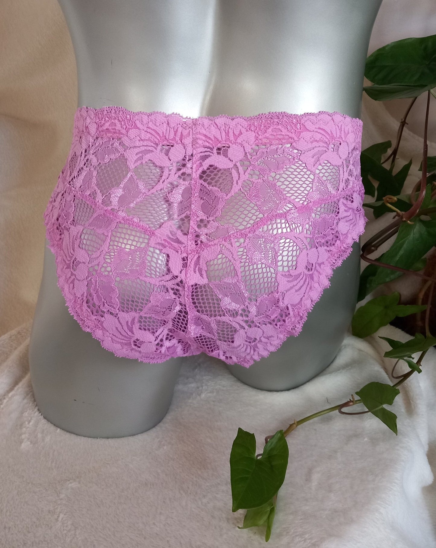 Slip Hipster Femboy Spitzen - Dessous pink - SEXSENSE