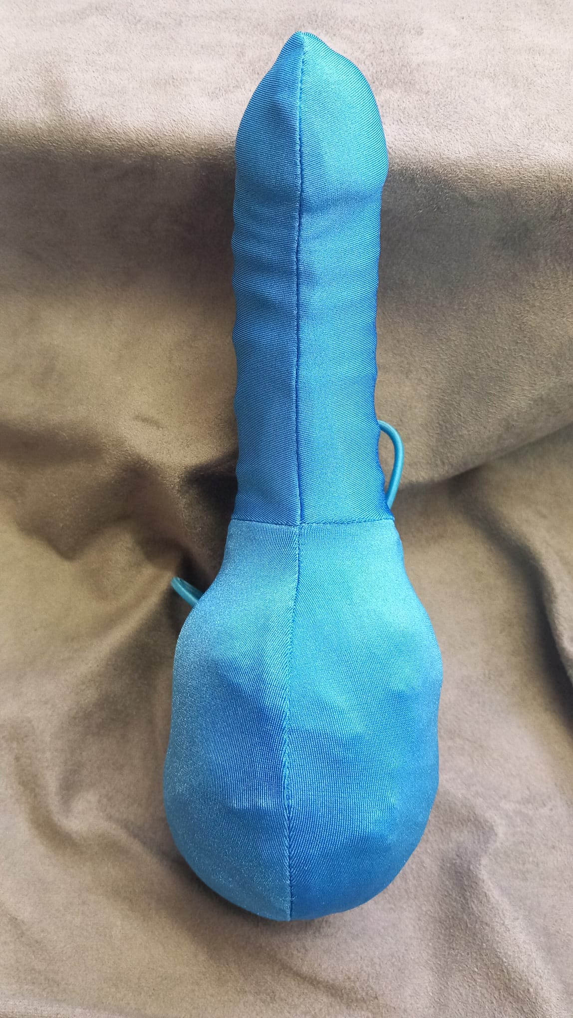 Penissocke Lümmeltüte Juwelensäckchen Himmelblau Sackhalter Willi Wärmer - SEXSENSE
