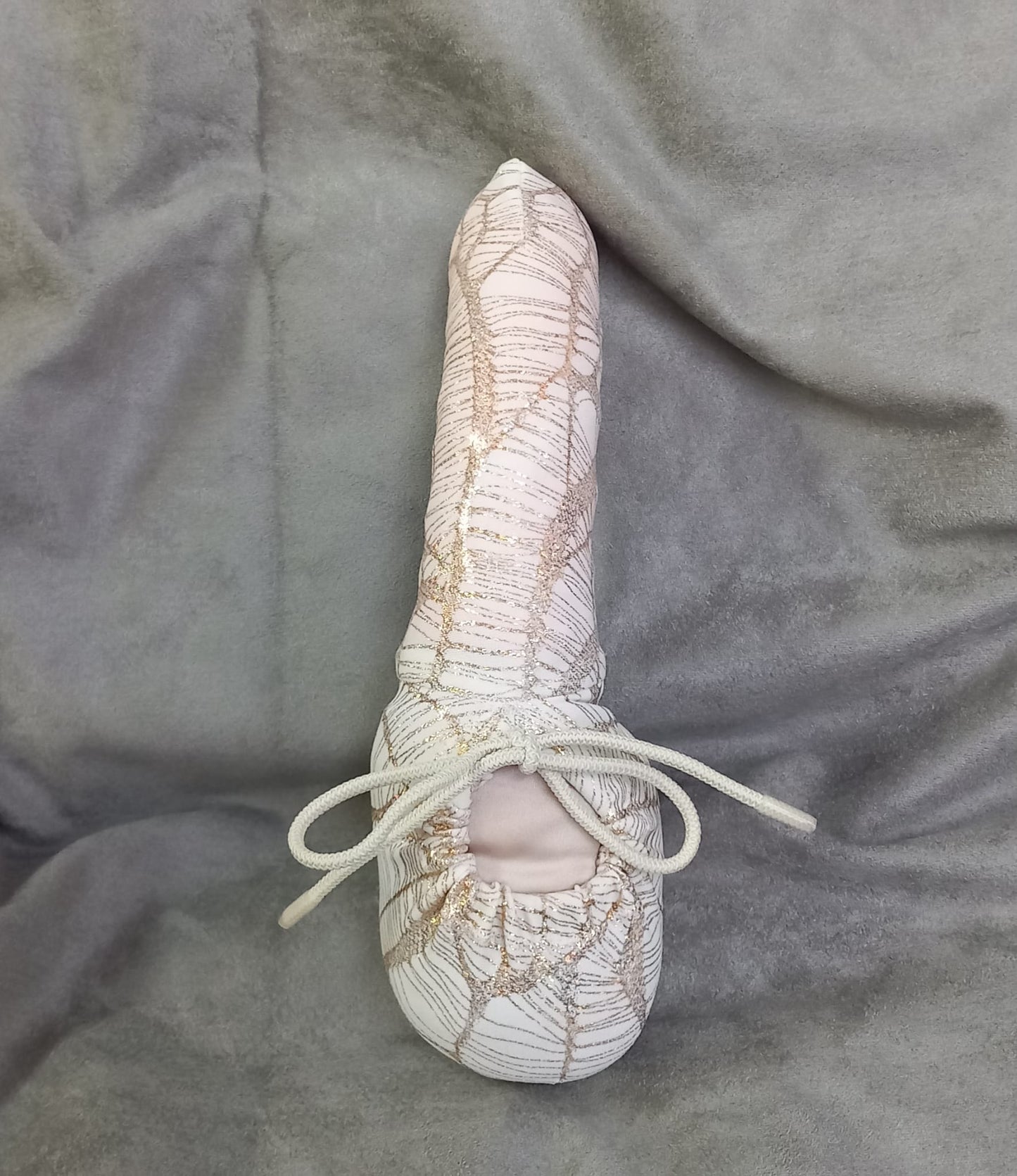 Penissocke Lümmeltüte Juwelensäckchen weißer Willy mit Hologramm Gold Onesleeve - SEXSENSE