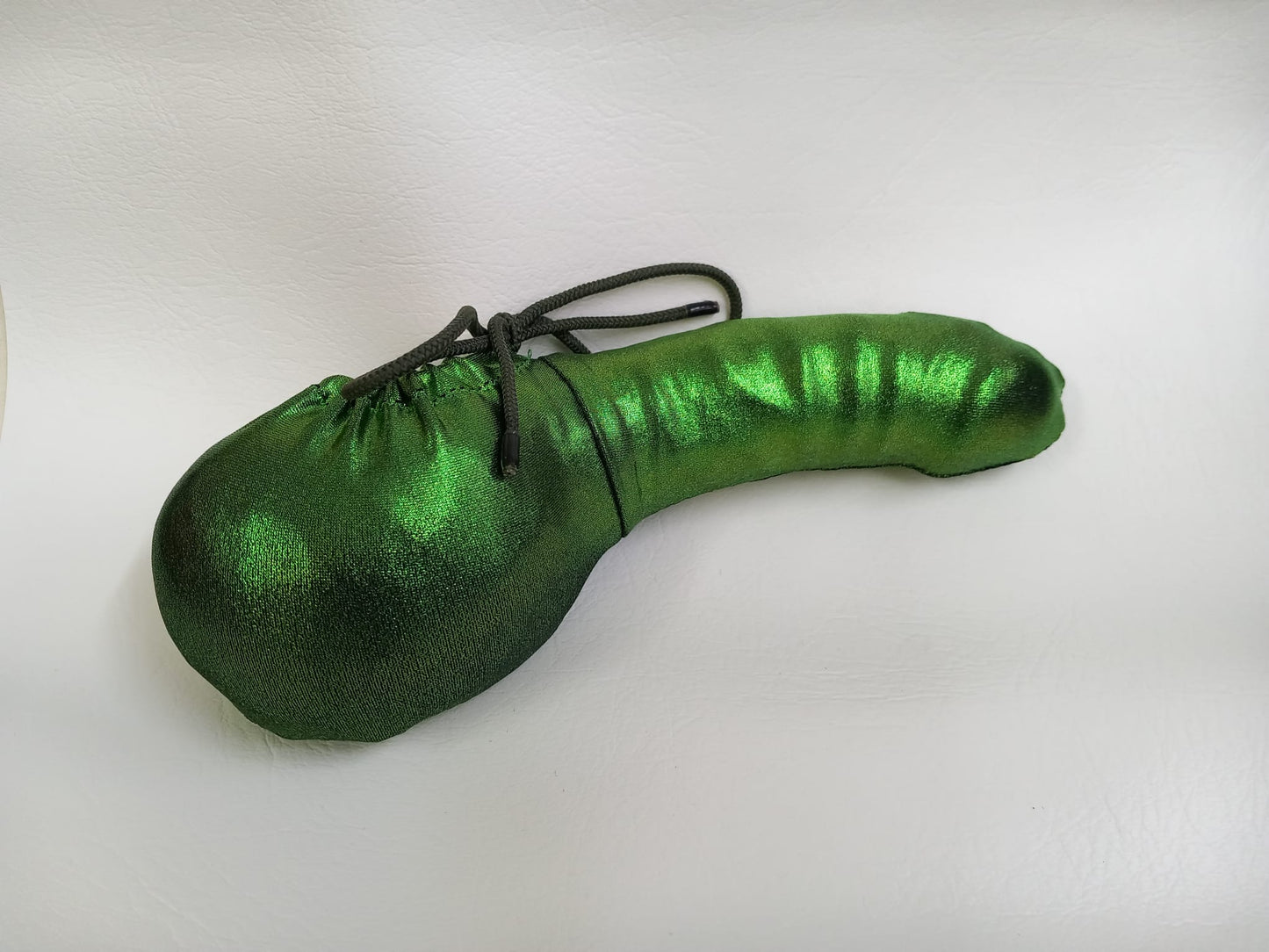 Penissocke Lümmeltüte Juwelensäckchen Viper - grün mit Metallic Willy - Pyjama Lollybag - SEXSENSE