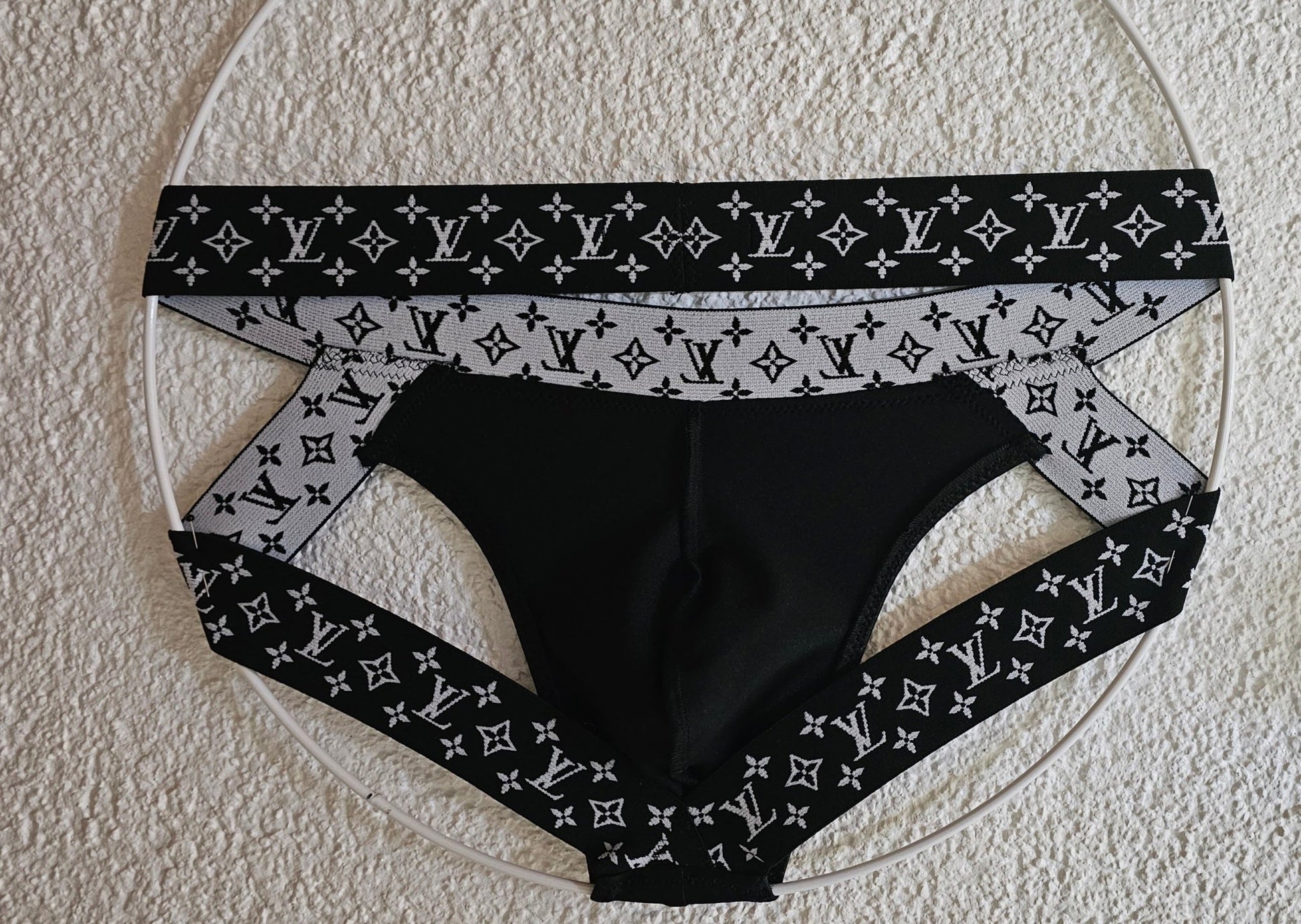 Thong Tanga ouvert Boytoy Push up Suspensorium aus Lycra - SEXSENSE