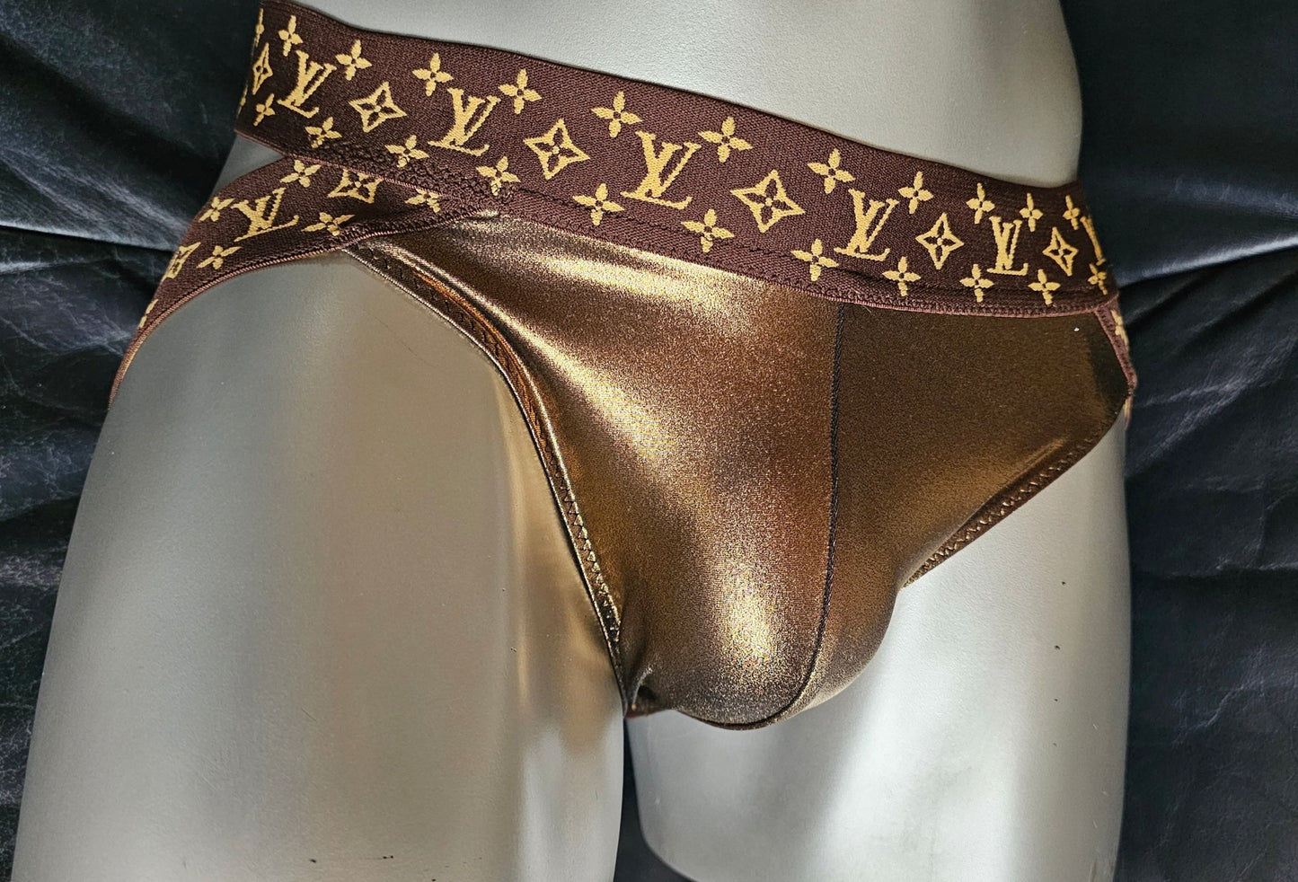 Thong Tanga ouvert Push up Suspensorium aus Lycra - SEXSENSE