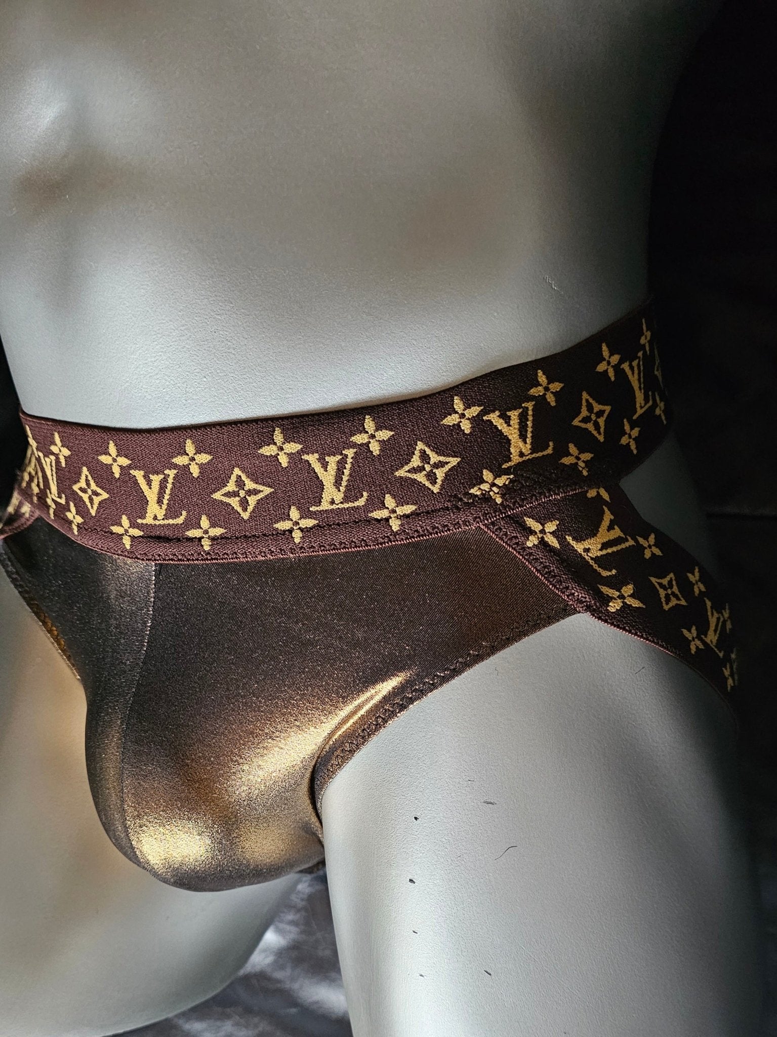 Thong Tanga ouvert Push up Suspensorium aus Lycra - SEXSENSE