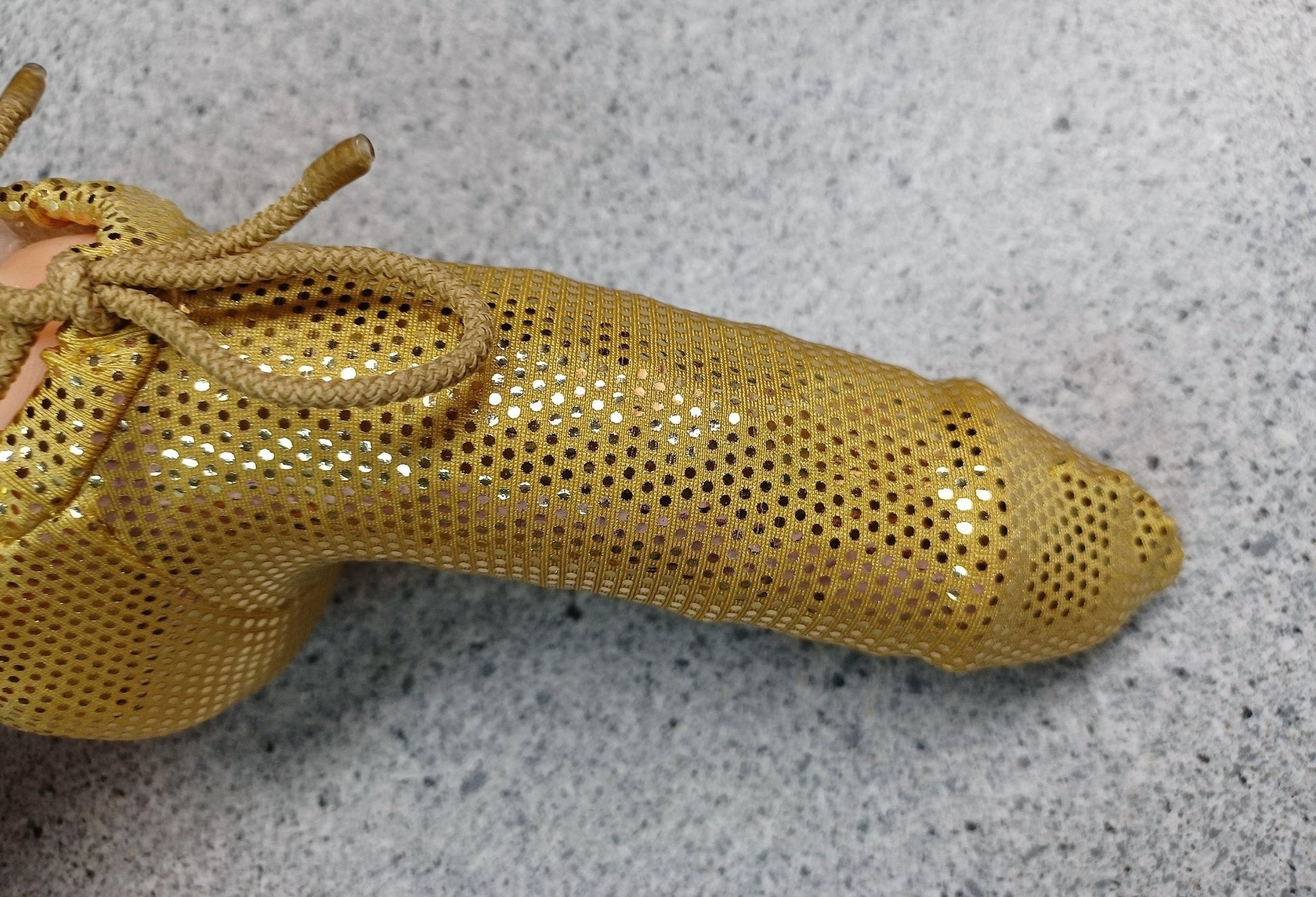 Penissocke Lümmeltüte Juwelensäckchen goldener Lycra Sleeve - SEXSENSE